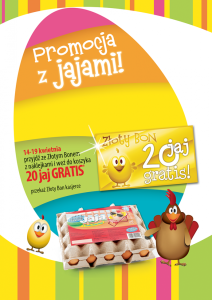 Promocja "Jaja gratis na Wielkanoc"