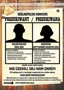 Konkurs "Poszukiwany Poszukiwana"