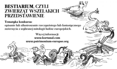 Konkurs "Bestiarium, czyli zwierząt wszelakich przedstawienie"