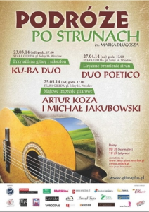 Wygraj podwójne zaproszenie na koncert duetu gitarowego Duo Poetico we Wrocławiu