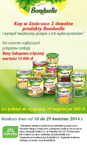 Konkurs "Święta z Bonduelle"