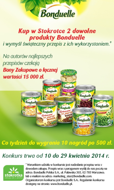 Konkurs "Święta z Bonduelle"