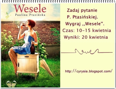 Konkurs z pisarką Pauliną Ptasińską