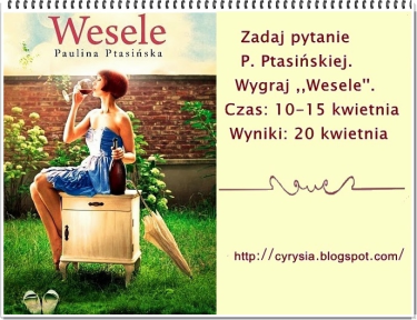 Konkurs z pisarką Pauliną Ptasińską