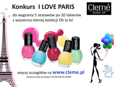 Konkurs fotograficzny "I Love Paris"