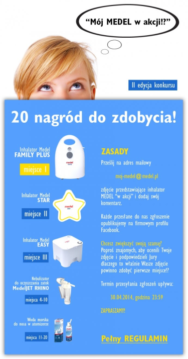 Konkurs "Mój Medel w akcji"