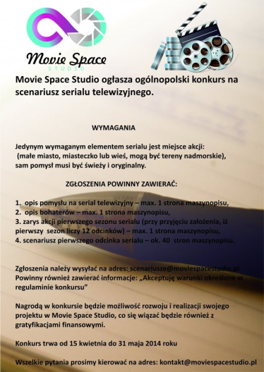 Konkurs na scenariusz serialu