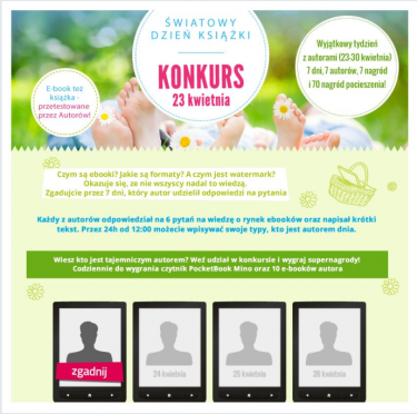 Konkurs "E-book też książka"