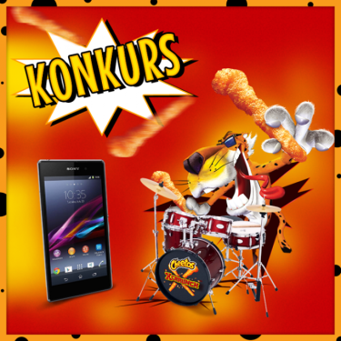 Pokaż jak chrupiesz hałas z nowymi Cheetos Xcrunch