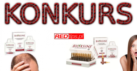 Konkurs REDtips.pl: Wygraj zestaw Bioxsine - serum i szampon do włosów o wartości około 240 złotych!