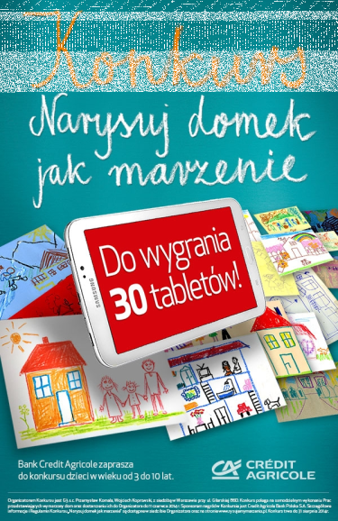 Konkurs "Narysuj domek jak marzenie"