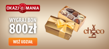 Wygraj bon na 800 zł do chocobox.pl
