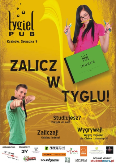 Konkurs "Zalicz w Tyglu" Kraków
