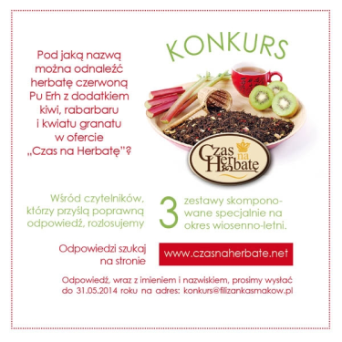 Konkurs "Czas na Herbatę"