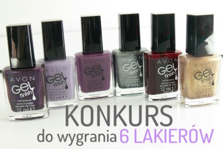 Wygraj 6 lakierów Avon Gel Finish