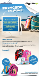 Konkurs "Przygodo przybywaj"