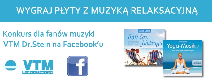 Wygraj płyty z muzyką relaksacyjną VTM Dr.Stein