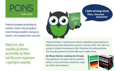 Konkurs "I was wrong once. Then, I became awesome!"