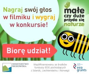 Konkurs "Małe czy duże przyda się naturze"