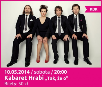 Wygraj zaproszenie na kabaret HRABI, Kutno