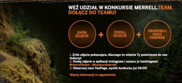 Konkurs fotograficzny "Merrell.Team"