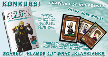 Konkurs z "Kłamcą"! Zgarnij książkę wraz z grą!