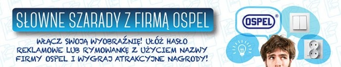 Konkurs "Słowne szarady z firmą Ospel"