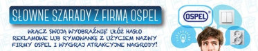 Konkurs "Słowne szarady z firmą Ospel"