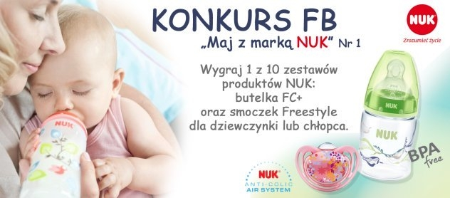 Konkurs "Maj z marką NUK"