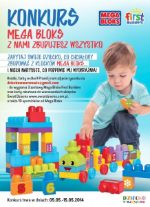 Konkurs MEGA BLOKS - z nami zbudujesz wszystko!