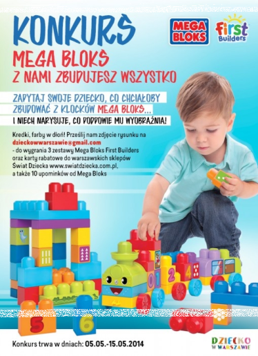 Konkurs MEGA BLOKS - z nami zbudujesz wszystko!