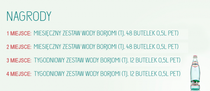 Konkurs fotograficzny "Borjomi"