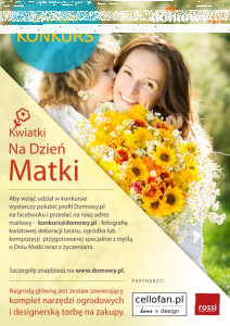 Konkurs fotograficzny: Wygraj kwiatki Na Dzień Matki