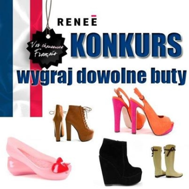 Konkurs "Renee wygraj dowolna parę butów"