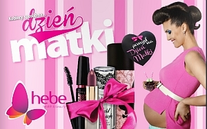 Zestawy kosmetyków od Drogerii Hebe na Dzień Matki-Suwałki