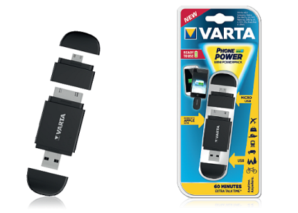Konkurs - dodatkowy akumulator do Smartfona - Mini Powerpack VARTA