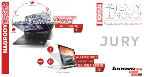 Konkurs "3 patenty z Lenovo"