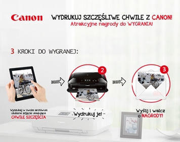 Wydrukuj szczęśliwe chwile z Canon