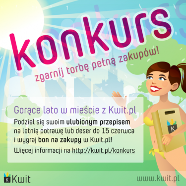Gorące lato w mieście z Kwit.pl - wygraj darmowe zakupy!