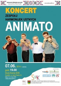 Wejściówki na koncert Zespołu Harmonijek Ustnych "ANIMATO" - Suwałki