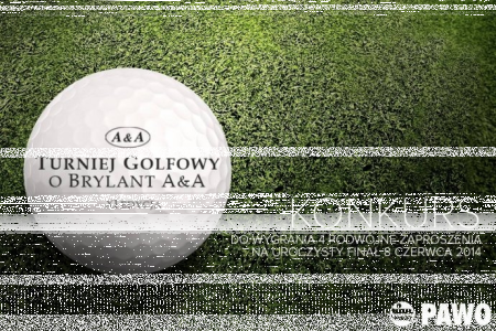 Wygraj zaproszenie na Turniej Golfowy o brylant A&A!