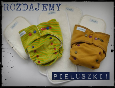 Do wygrania pieluszki wielorazowe!