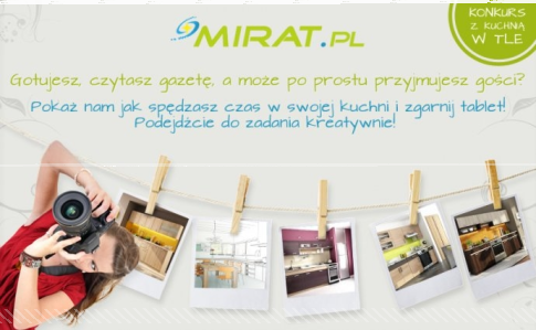 Konkurs fotograficzny z kuchnią w tle