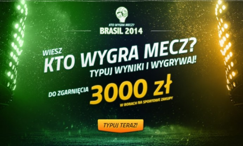 Konkurs "Kto Wygra Mecz Brasil 2014"