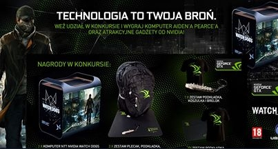 Konkurs "Watch Dogs - Technologia to Twoja Broń"