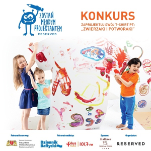 Zaprojektuj swój T-shirt pt: "Zwierzaki i potworaki"