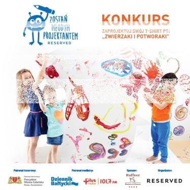 Zaprojektuj swój T-shirt pt: "Zwierzaki i potworaki"