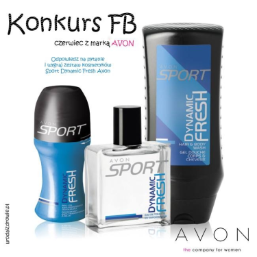 Konkurs "Avon Sport Dynamic Fresh"