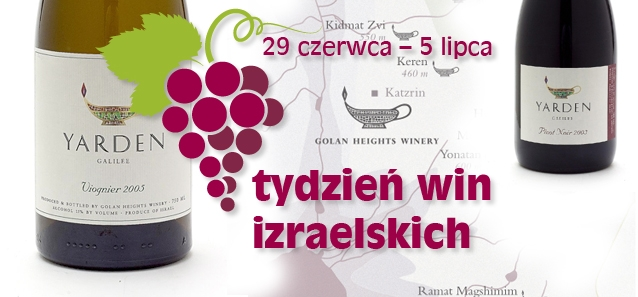 Konkurs "Tydzień win izraleskich Domu Wina"