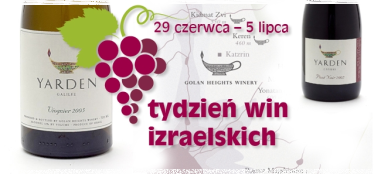 Konkurs "Tydzień win izraleskich Domu Wina"